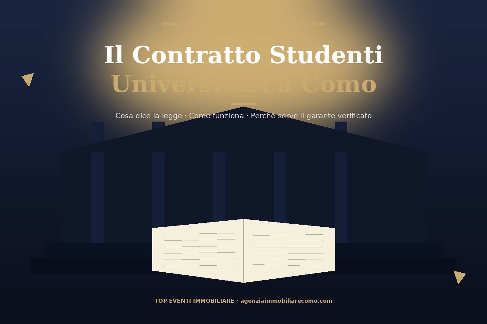 Guida al contratto di locazione per studenti universitari a Como 2026-2027