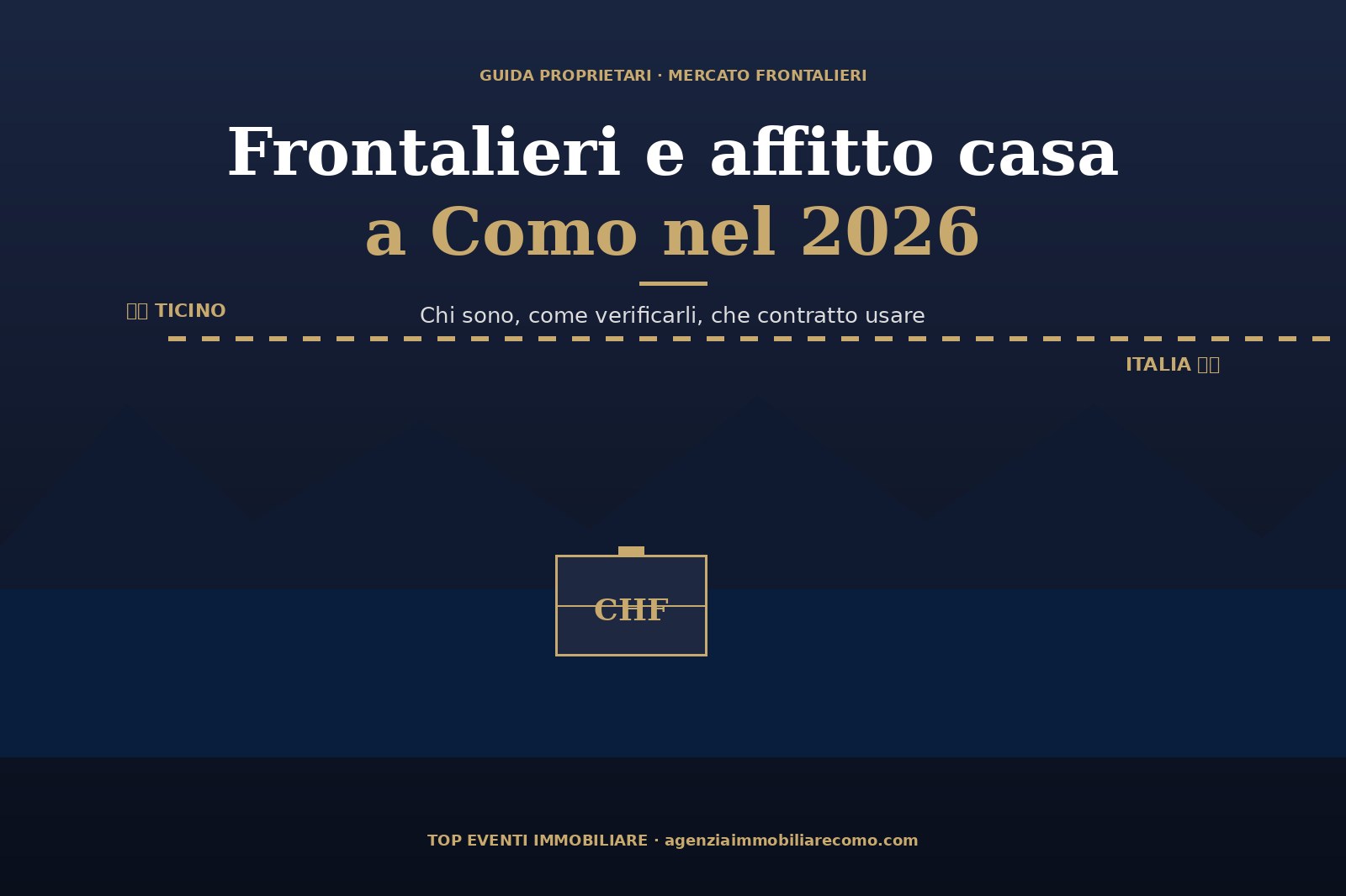 Guida per proprietari sul mercato affitti dei frontalieri Como-Lugano 2026